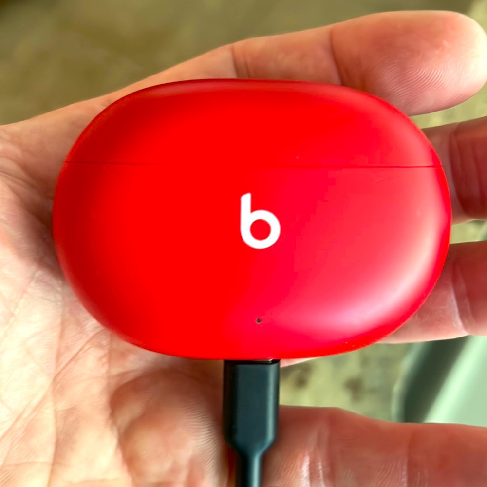 Bought the new AirPods.  Barely ever used.  Work amazing, no box